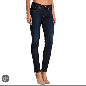 Rag and Bone High Rise Skinny Ankle Jeans in Heritage Size 27